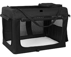 Topmast Nylon Bench - Softcrate - Stoffen Vouwbench - Zwart - 50 x 35 x 35 cm