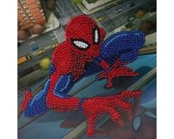 Diamond painting kaart Marvel: Spiderman