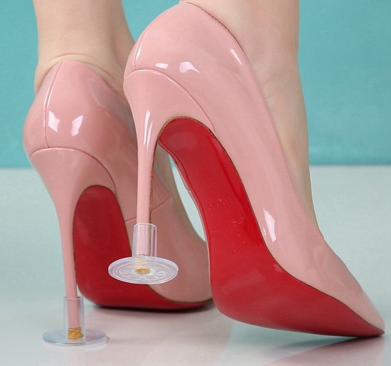 Protège-talon chaussure - Protège-talon aiguille - Protège-talon Transparent - Diamètre 11.3mm