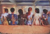 Wandbord Concert Album - Pink Floyd Lady's With Albums