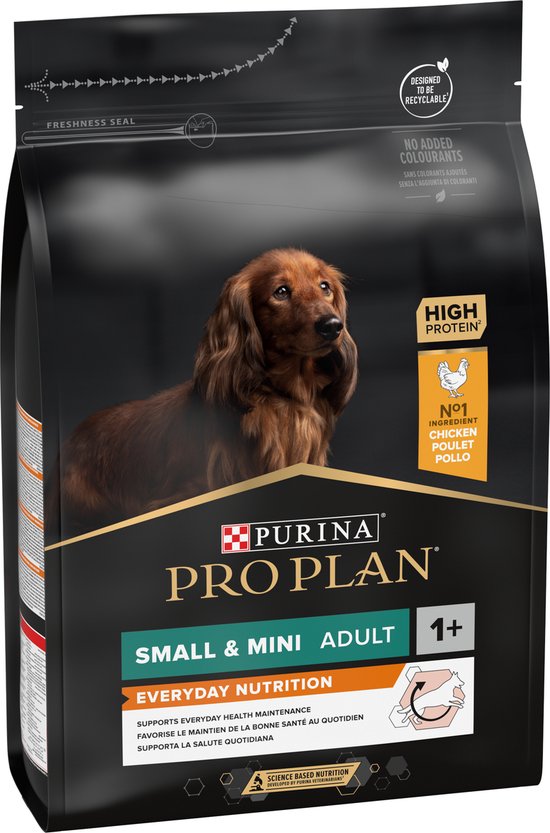 Pro Plan Everyday Nutrition Adult Small & Mini - Honden Droogvoer - Kip - 3 kg