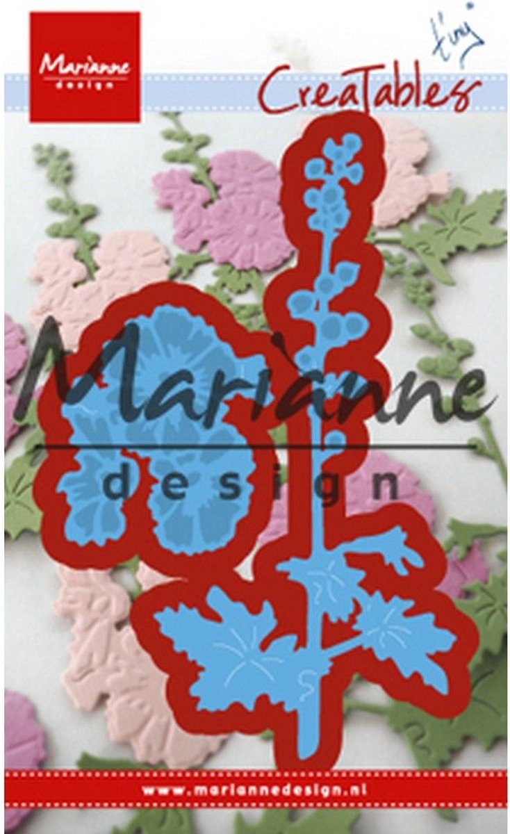 Marianne Design Creatables - LR0521 Tiny's hollyhocks