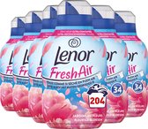 Lenor Fresh Air Blossom - Assouplissant - 6 x 34 lavages Pack économique