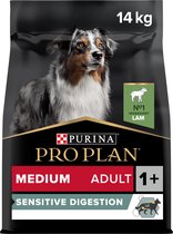 Bol.com Pro Plan Medium Adult Sensitive Digestion - Hondenvoer Droogvoer - Lam - 14 kg aanbieding