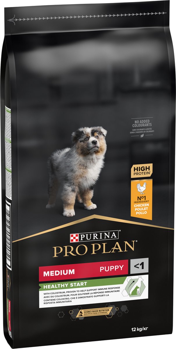 Pro Plan Healthy Start Puppy Medium Kip 12 kg