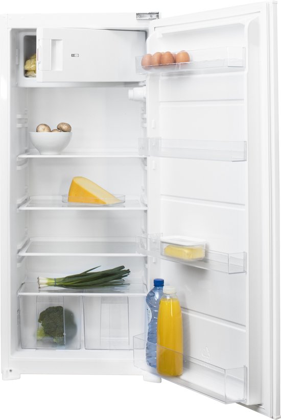 Inbouw koelkast: Inventum IKV1221S - Inbouw koelkast - 122 cm hoog - 187 liter - Wit, van het merk Inventum
