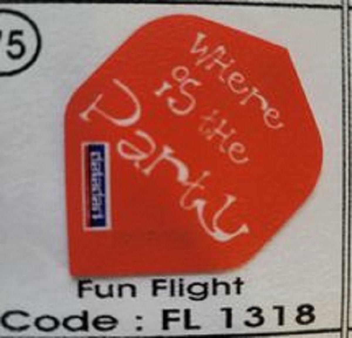 Dart Flights - 10 sets (30 stuks) - 75 micron - Fun Flights 1318