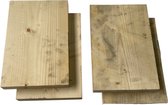 Knutsel hout- hobby hout - vuren planken - houten planken- 4 stuks