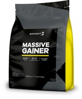Body & Fit Massive Gainer - Banaan - Weight Gainer - 1087 kcal per shake - Mass Gainer - 4250 gram (17 shakes)
