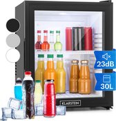 MKS-13 Minibar Minikoelkast 3 temperatuurniveaus Volume: 30L 23 dB Glazen deur zwart