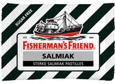Fisherman's Friend Salmiak sans sucre noir 24 x 25 grammes