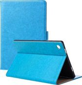 Phreeze Tablethoes - Geschikt voor Samsung Galaxy Tab A8 - 2022 - Luxe Lederen Hoesje - Ingebouwde Standaard met Kaarthouders - Hoesje met Magnetische Sluiting - Beschermhoes - Blauw