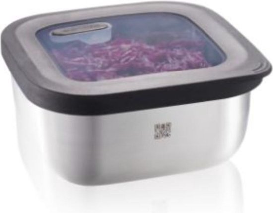 Conteneur alimentaire, Carré, 0,4 L - GEFU|PRÉVU