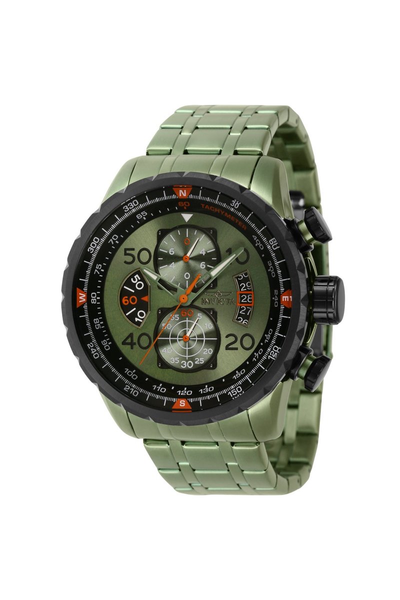 Invicta Aviator 40703 Quartz Herenhorloge - 48mm