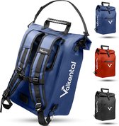 Valkental - 3in1 fietstas - Geschikt als bagagetas, rugzak en schoudertas - Waterdicht & Reflecterend - 23L