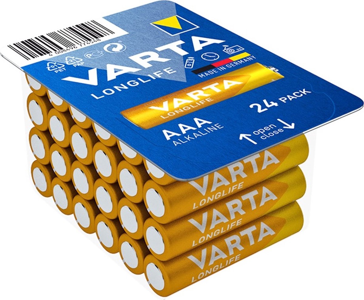 72x Varta Longlife Batterij | AAA