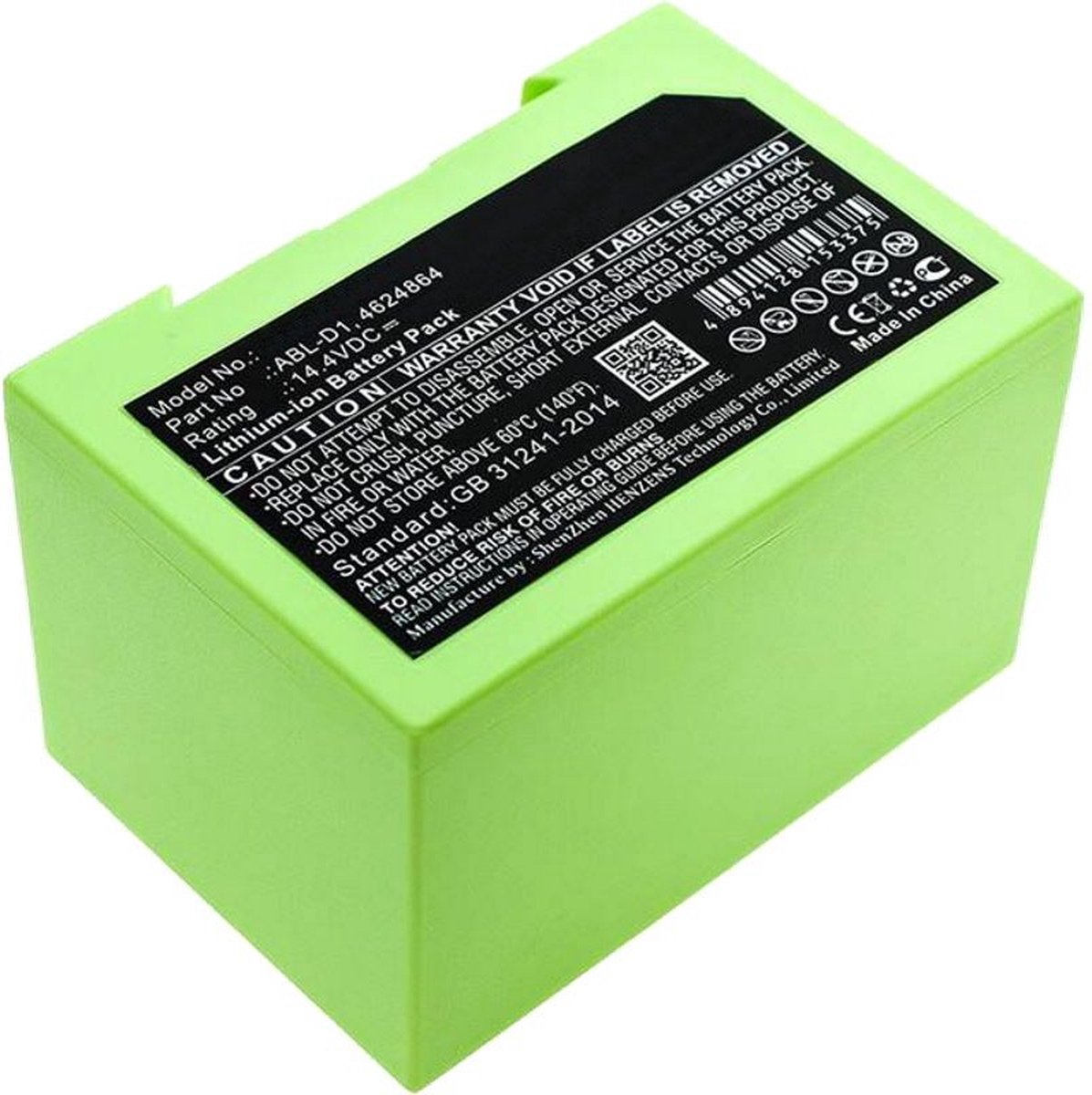Roomba 'e' en 'i' Serie Li-ion 2600mAh/14.4V Hoge Capaciteit Accu voor iRobot