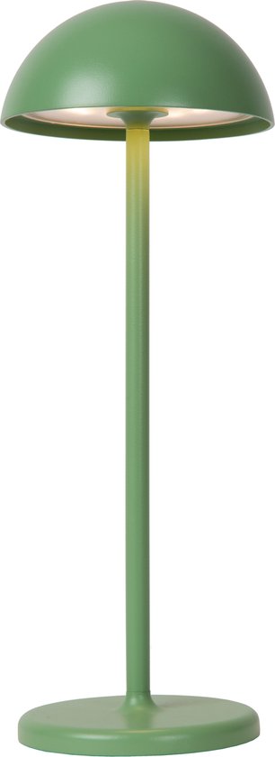 Lucide JOY Oplaadbare Tafellamp Buiten - Accu/Batterij - Ø 12 - LED Dimb. - 1x1,5W 3000K - IP54