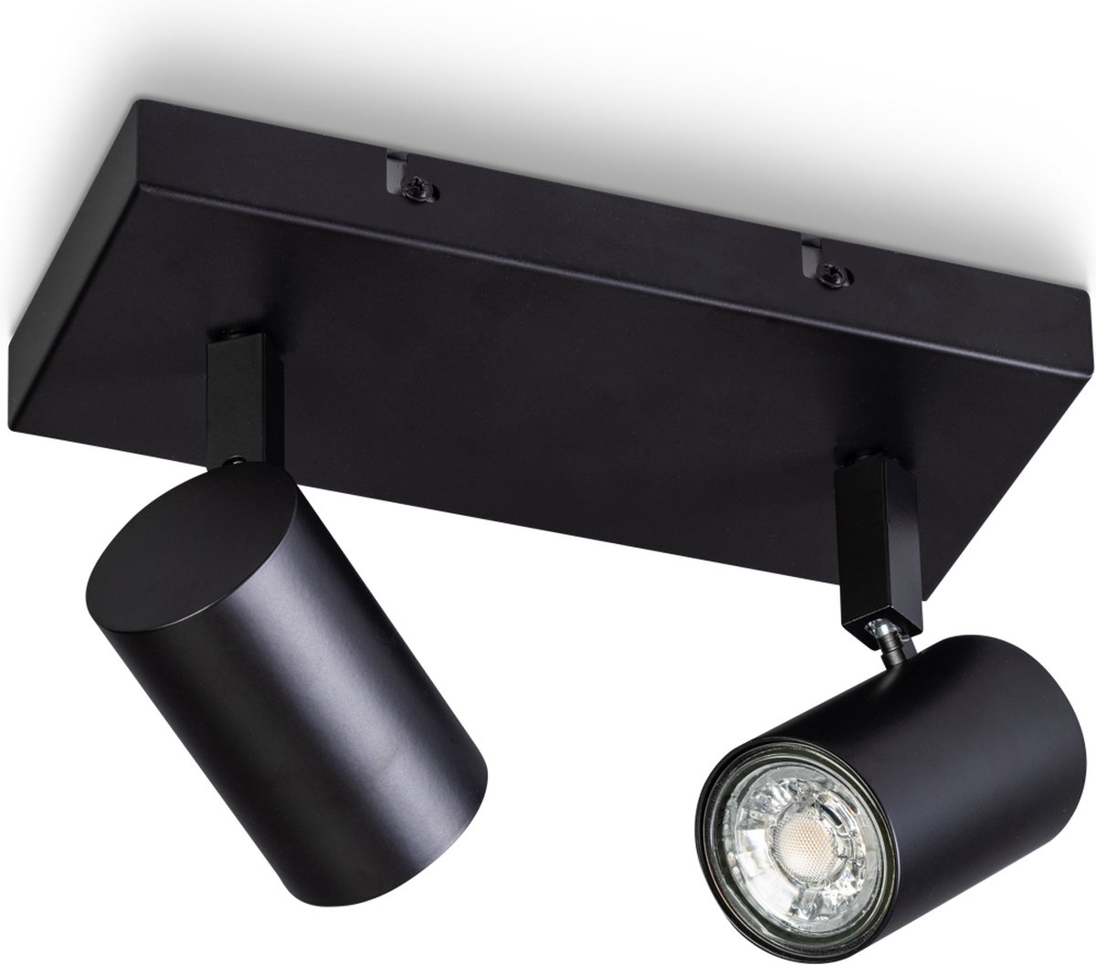 ETH The Common - Spot - GU10 - 2 Lichtbronnen op balk - Zwart