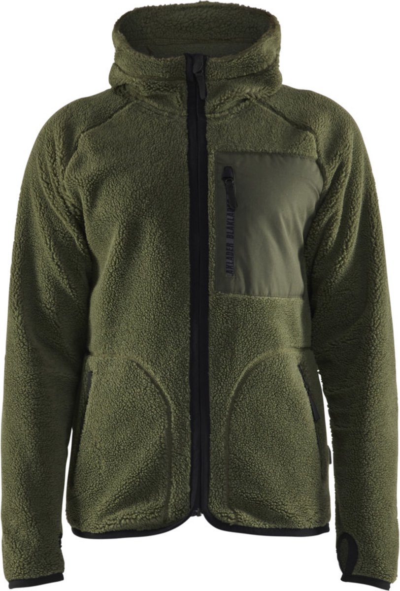 Blaklader 4725-2955 Pilé vest Herfstgroen