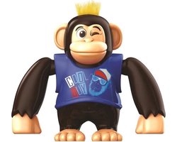 YCOO - Chimpy the Monkey - 15 CM - Blauw
