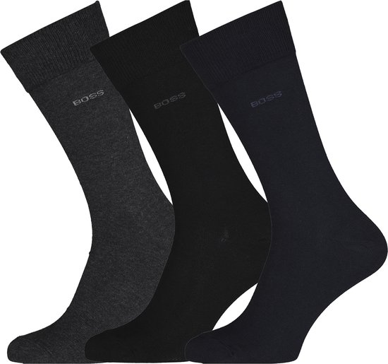 thumbnail: Hugo Boss Heren Sokken 6-Pack - Sneaker Socks Voor Zakelijk & Vrije Tijd - Wit - Maten 39/42 & 43/46