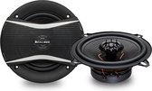 Caliber Autospeakers - Ø 13 cm speaker frame - 30 mm Mylar Dome Tweeters - 100 Watt Peak - 2-Weg Coaxiaal Luidsprekers - inclusief Grill (CDS5G)