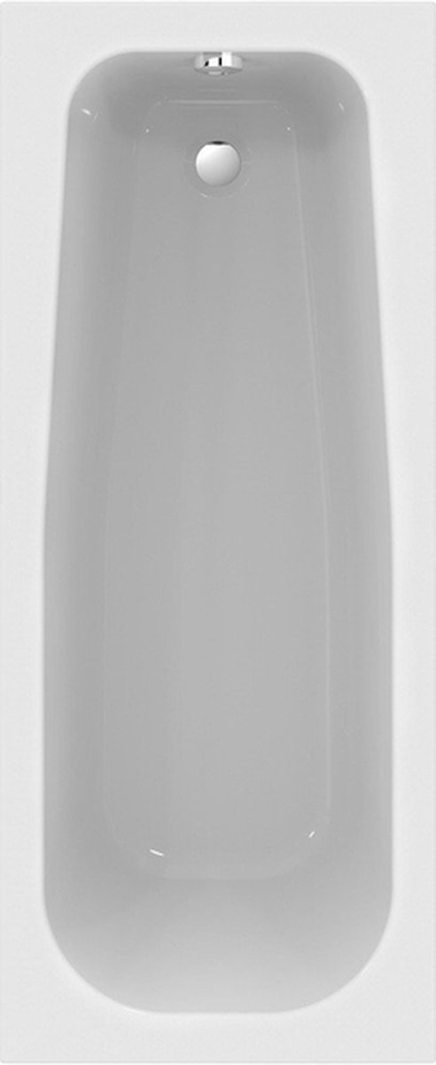 Nemo Start Noah V inbouwbad 170x75x38cm 210L met potenstel wit acryl
