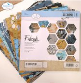 ECD papierblok Fabrick 12x12" dubbelzijdig