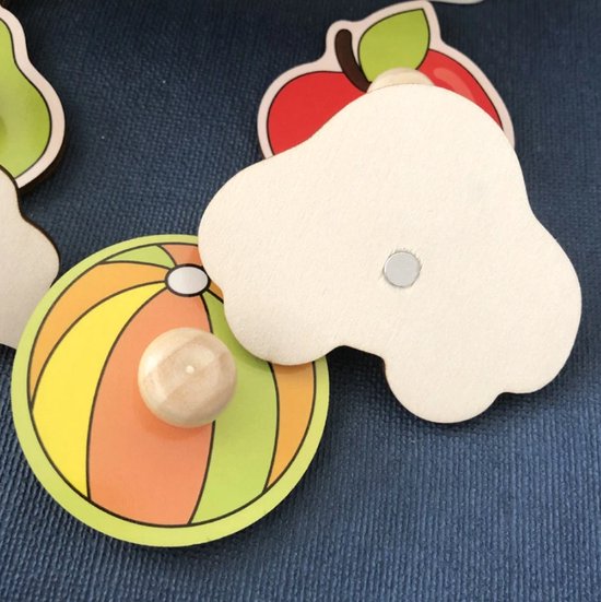 Educatief Speelgoed - Peuters - Montessori Speelgoed - Baby Puzzel - Montessori - Houten Puzzel - Speelgoed Bord - Puzzel Peuter - 1 Jaar - 2 Jaar - 3 Jaar - 4 Jaar -