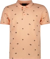 Cars Jeans PINOYO Polo Peach Heren Poloshirt - Peach - Maat M