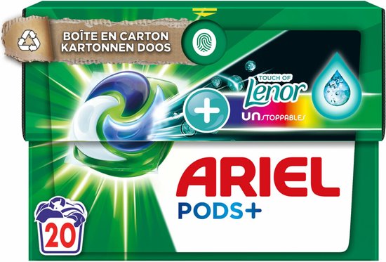 Ariel All-in-1 Pods Wasmiddelcapsules Color Lenor Unstoppables 20 stuks