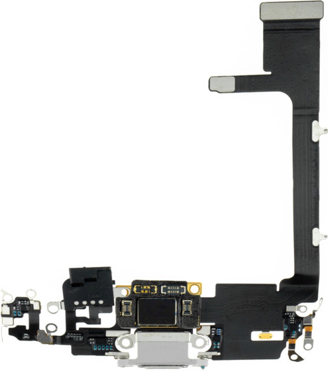 Voor iPhone 11 Pro dock connector flex - oplaadpoort - zilver - met IC