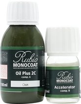 Rubio Monocoat Oil Plus 2C - Ecologische Houtolie in 1 Laag voor Binnenshuis - Oak, 130 ml