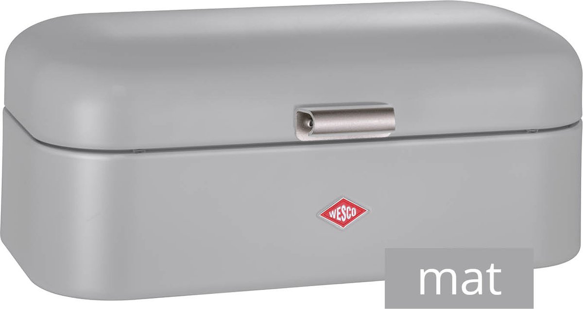 Wesco Grandy broodtrommel Cool Grey Mat