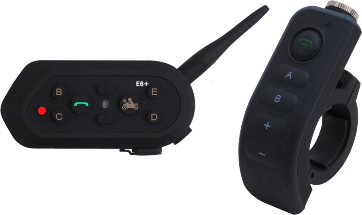 Motorhelm Headset Met Bluetooth Waterproef