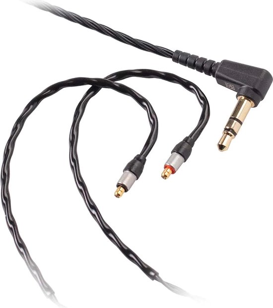 SYSTEM-S Audio Ersatz Kabel 120 cm AUX 4.4 mm Klinke für Sennheiser