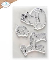 ECD Clear stamps - Woodland critters