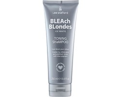 Lee Stafford Bleach Blondes Ice White Toning Shampoo - 250ml