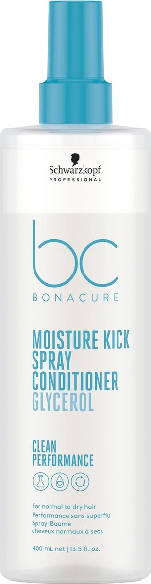 Schwarzkopf Professional BC Bonacure - Moisture Kick Spray Conditioner - 400 ml