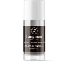 Langmair Pigmenten voor de wenkbrauwen- Permanente make-up - Hairstroke Needle - Espresso