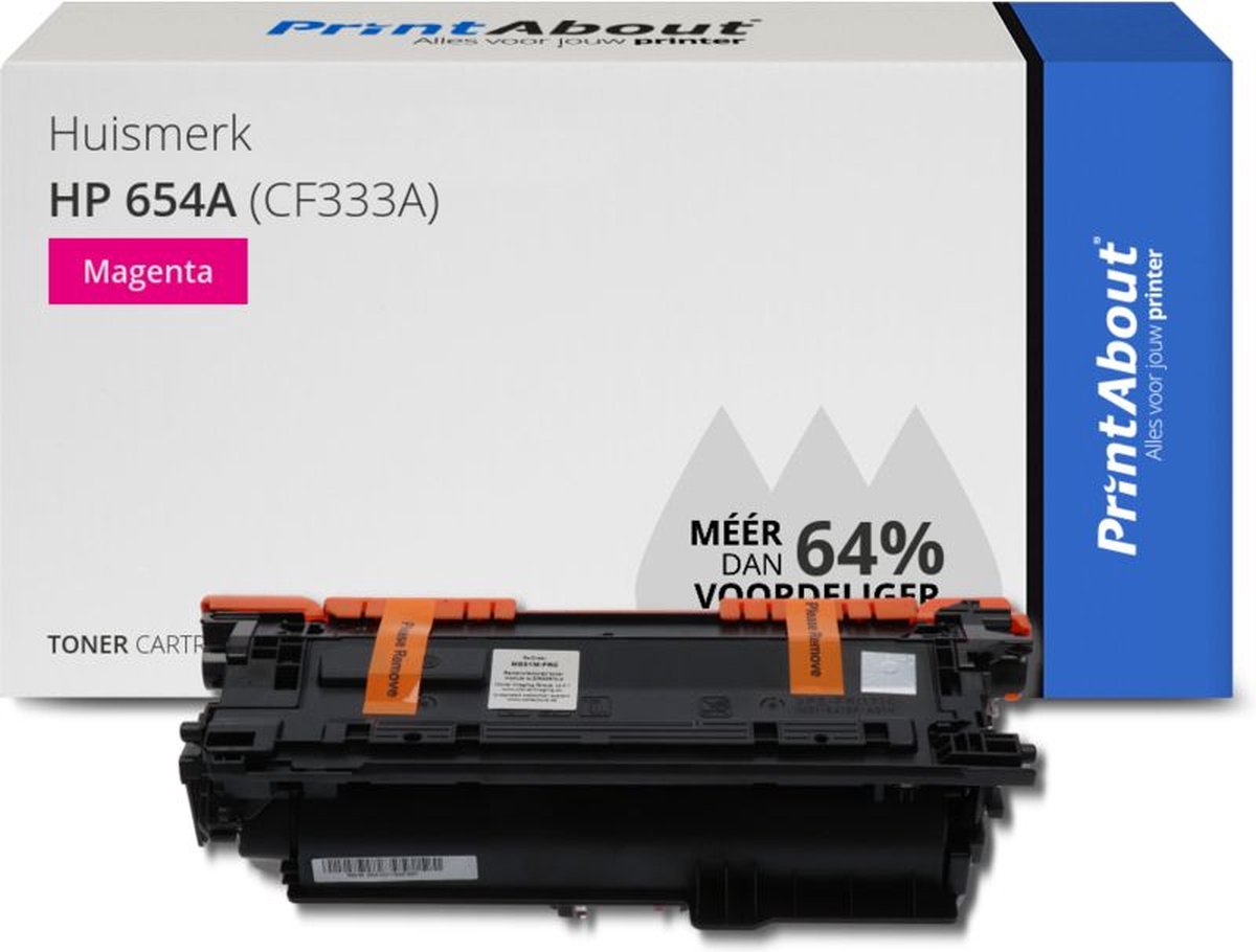 PrintAbout - Alternatief voor de HP CF333A (nr 654A) / magenta