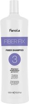 Fanola Fiber Fix Fiber Shampoo N3 1000 ml - Normale shampoo vrouwen - Voor Alle haartypes
