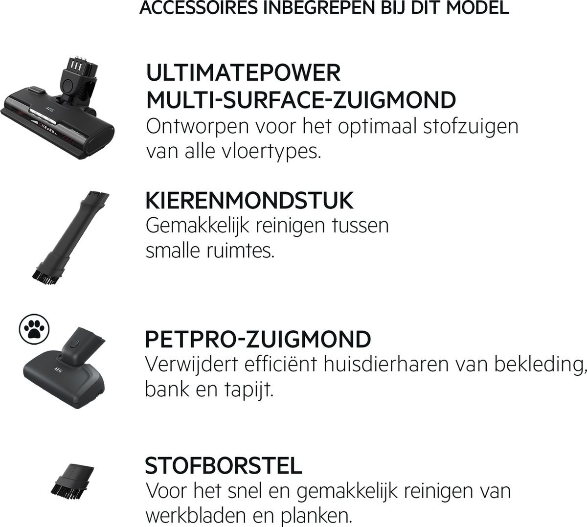 AEG AS52AB18BN Animal 5000 - Steelstofzuiger draadloos - afbeelding 2