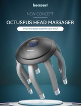 Kensen Elektrische Hoofd Masseur Helm Massages Hoofdhuid Met 8 Massage Punten Draadloze Oplaadbare Voor Ontspannen & Slaap