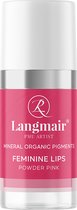Langmair - Lippigmenten voor permanente make-up - Feminine Lips - Powder Pink
