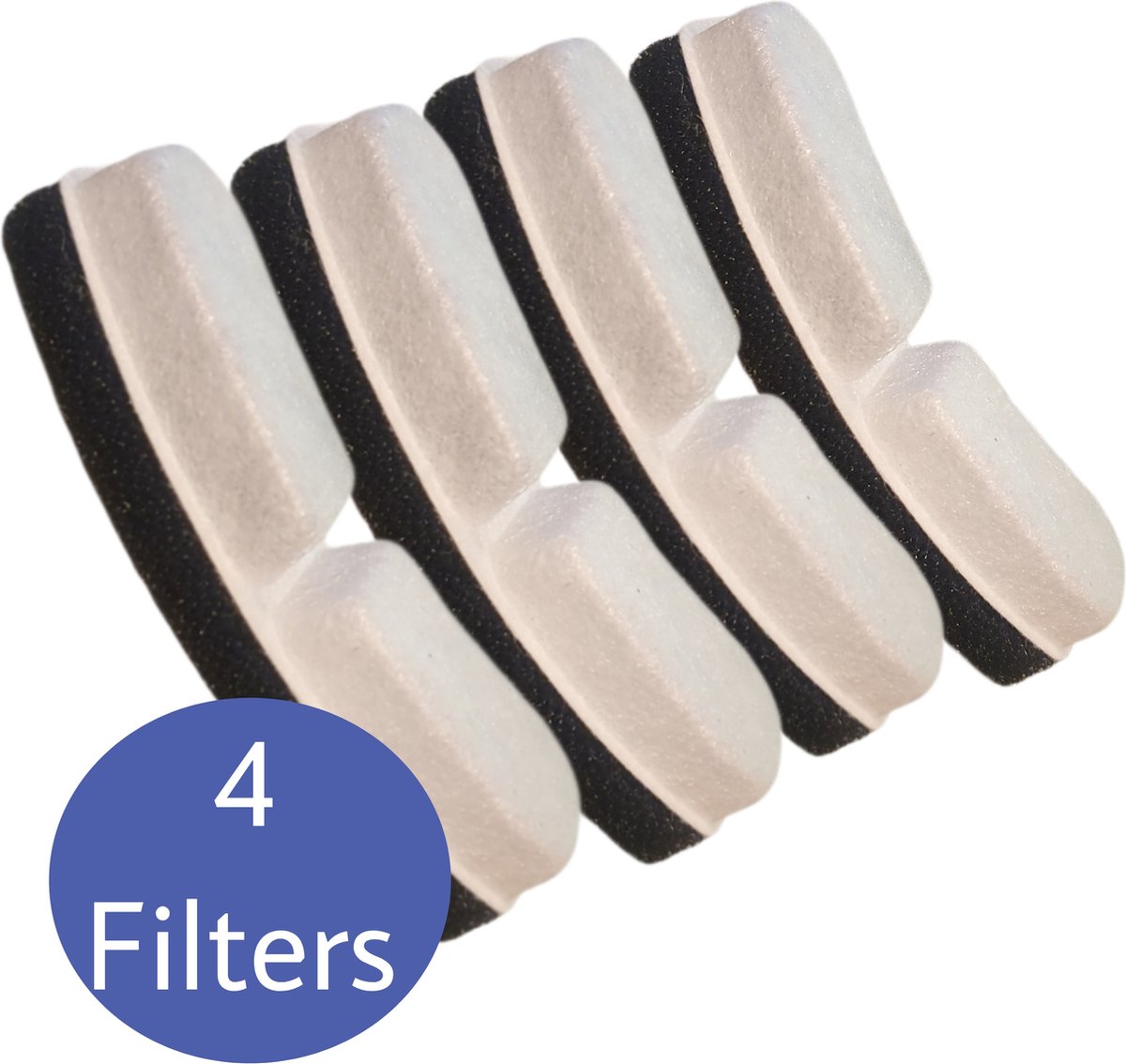 By Fredge Drinkfontein Filters 4 stuks - 4 Filters Geschikt Voor De By Fredge Drinkfontein