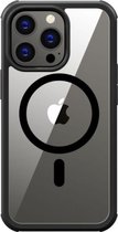 Valenta Gehard Glas - Full Cover - MagSafe Bumper Case - Apple iPhone 14 - Zwart