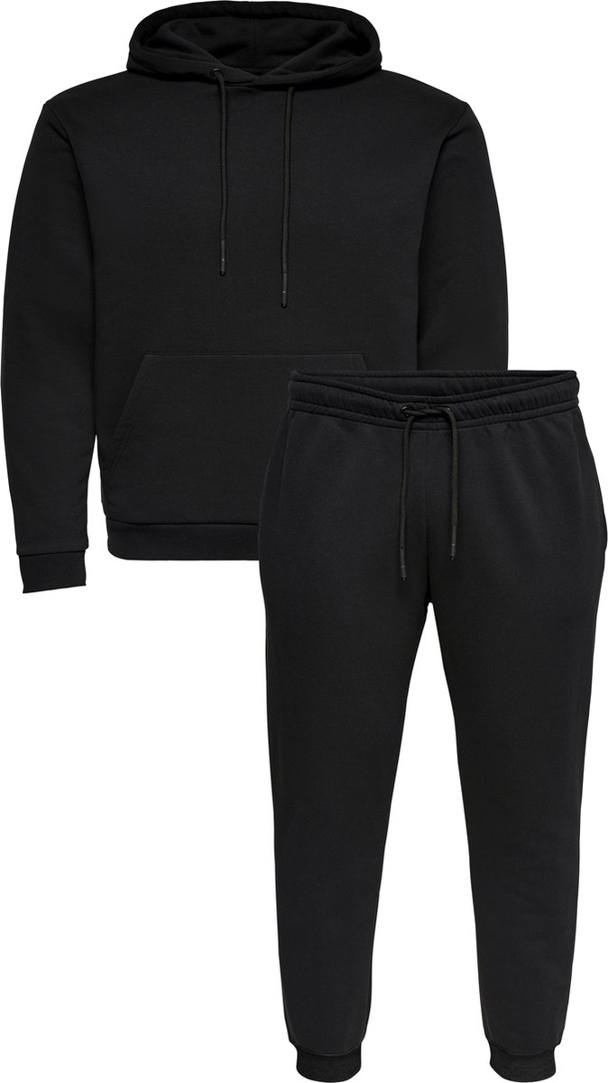 Only & Sons Ceres Joggingpak Heren Zwart