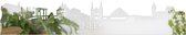 Skyline Sneek Spiegel - 120 cm - Woondecoratie - Wanddecoratie - Meer steden beschikbaar - Woonkamer idee - City Art - Steden kunst - Cadeau voor hem - Cadeau voor haar - Jubileum - Trouwerij - WoodWideCities